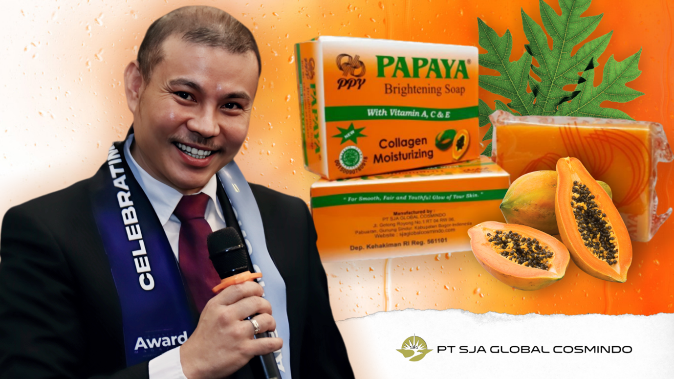 Perjalanan Inspiratif Jonie Yap, Dari Keterbatasan Menuju Keberhasilan Global Dengan Produk “SABUN PAPAYA”